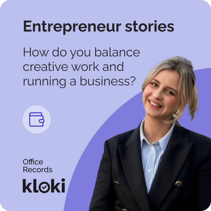Entrepreneur stories: How do you balance creative work and running a business?