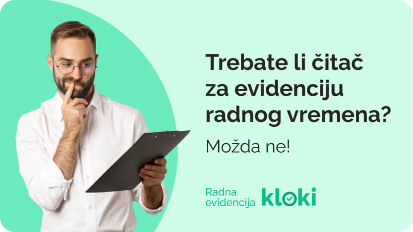 Trebate li čitač za evidenciju radnog vremena?