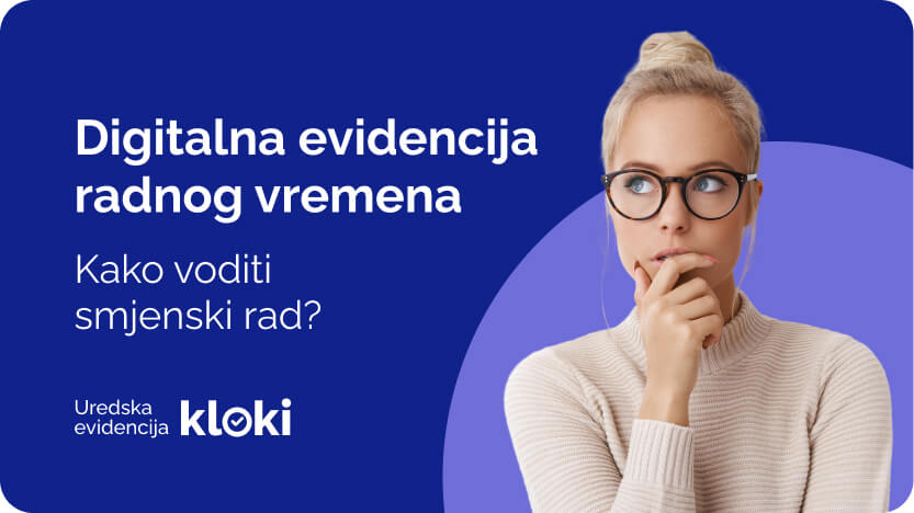 Digitalna evidencija radnog vremena za smjenski rad