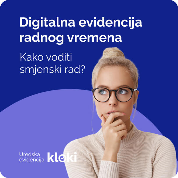 Digitalna evidencija radnog vremena za smjenski rad