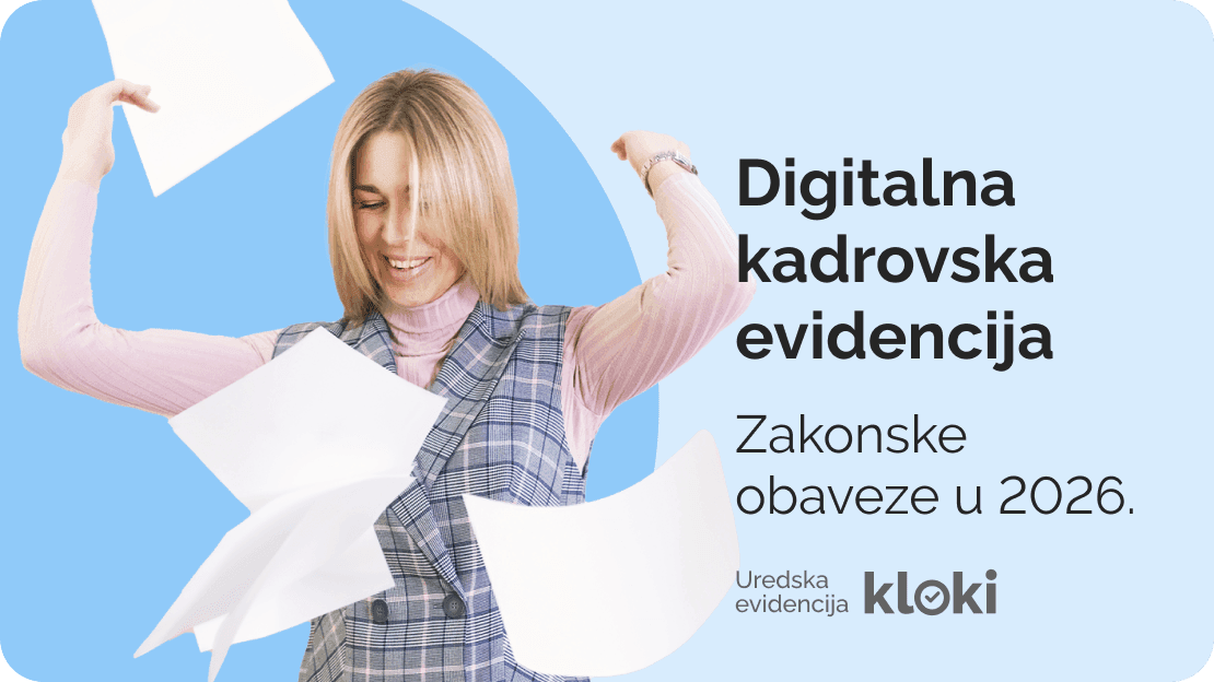 Digitalna kadrovska evidencija: što je zakonski obavezno u 2026.?