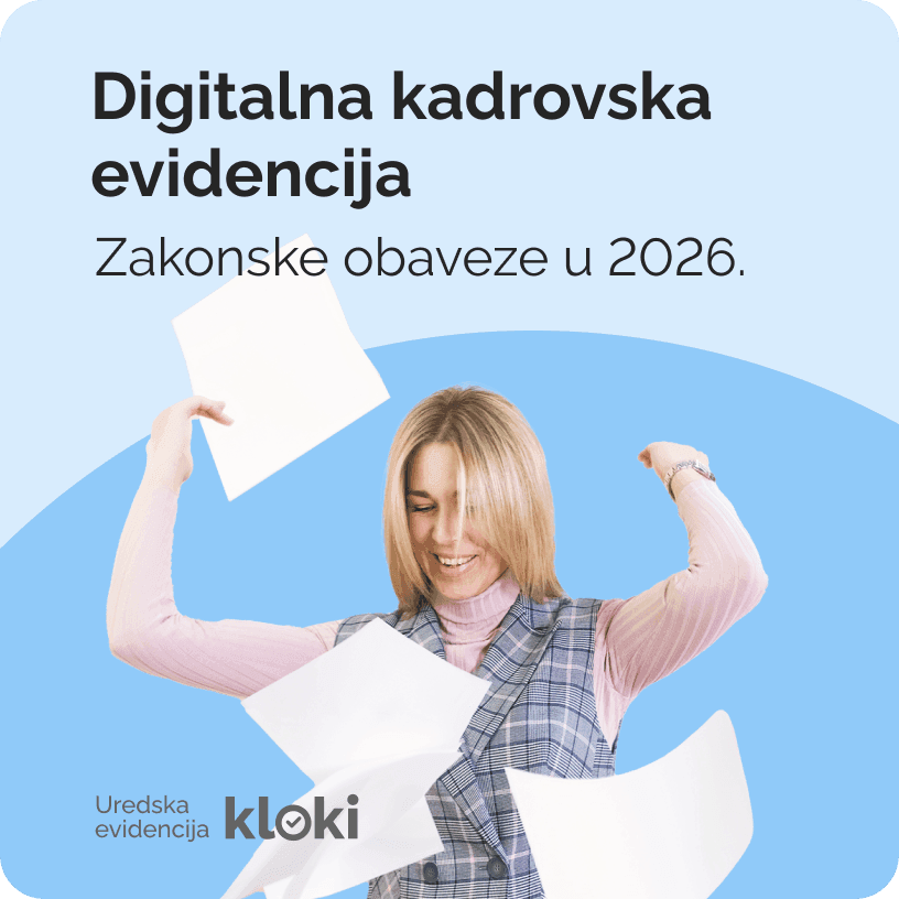 Digitalna kadrovska evidencija: što je zakonski obavezno u 2026.?