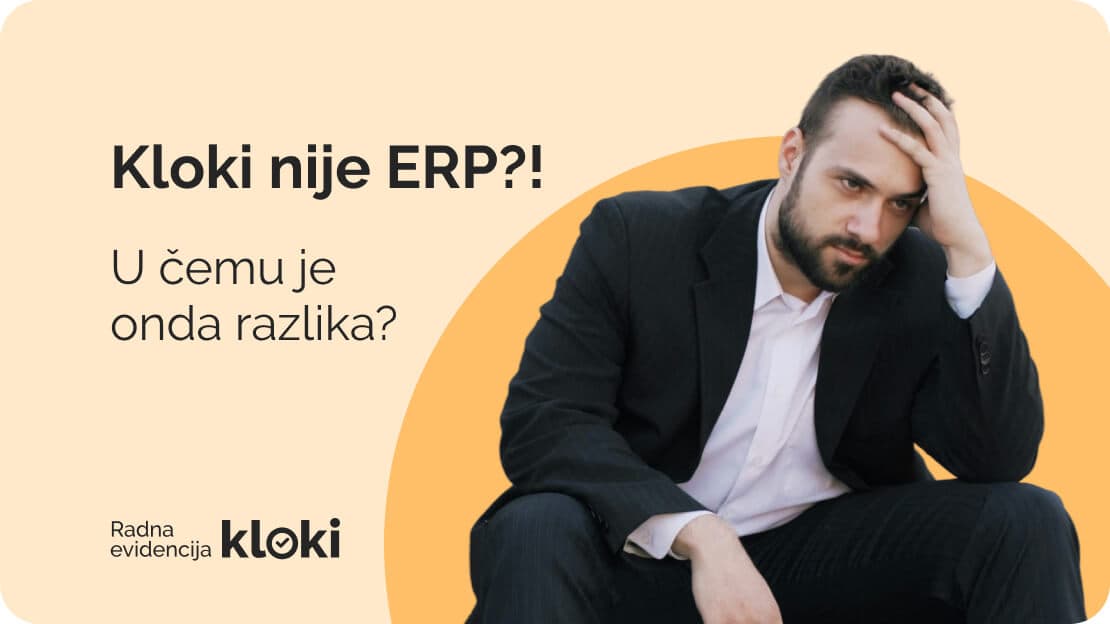 Kloki nije ERP?!