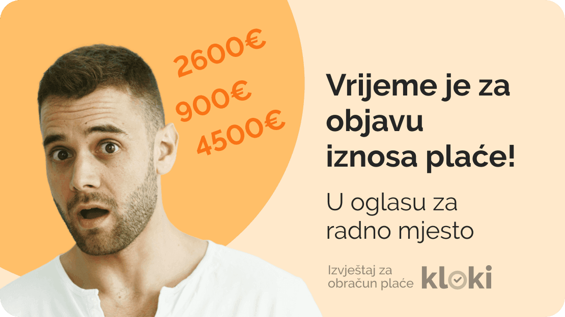 Vrijeme je za objavu iznosa plaće u oglasu za radno mjesto