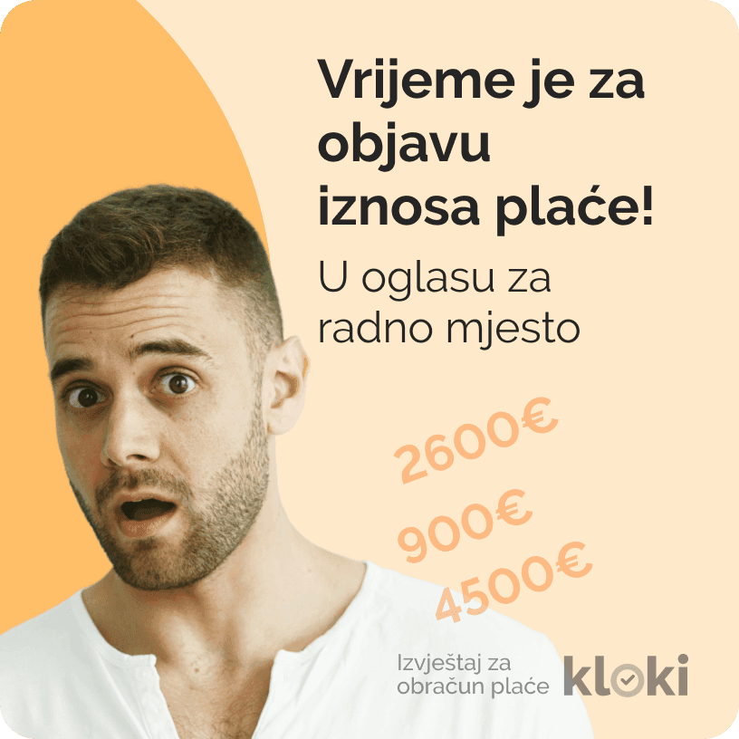 Vrijeme je za objavu iznosa plaće u oglasu za radno mjesto