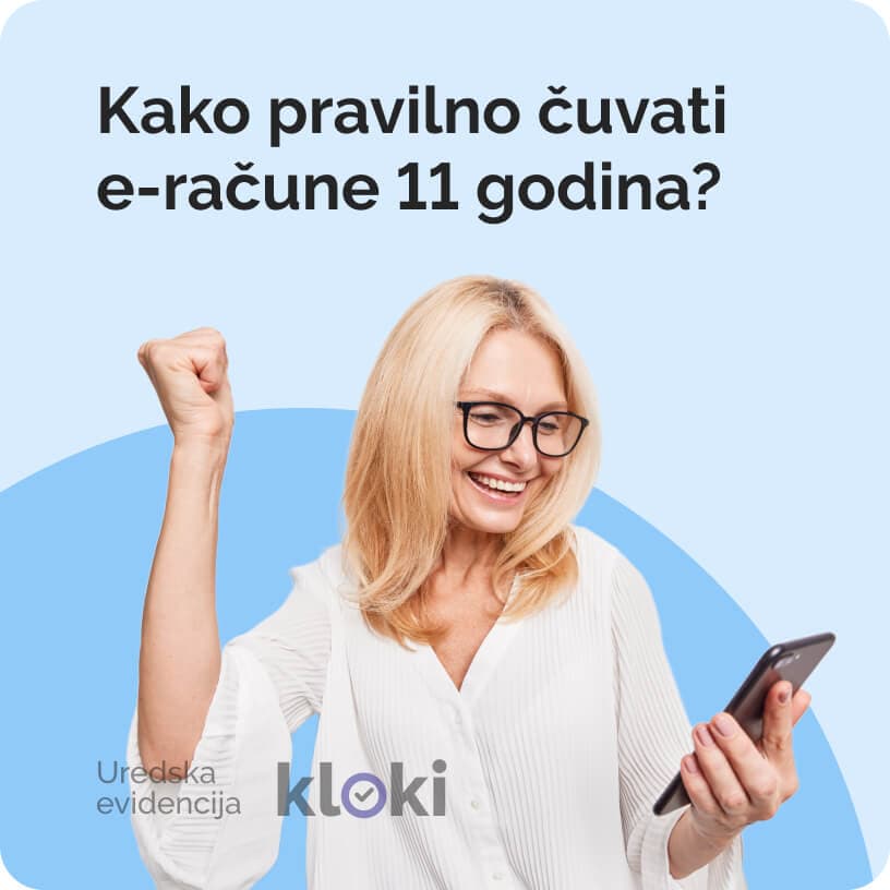 Kako pravilno čuvati e-račune 11 godina?