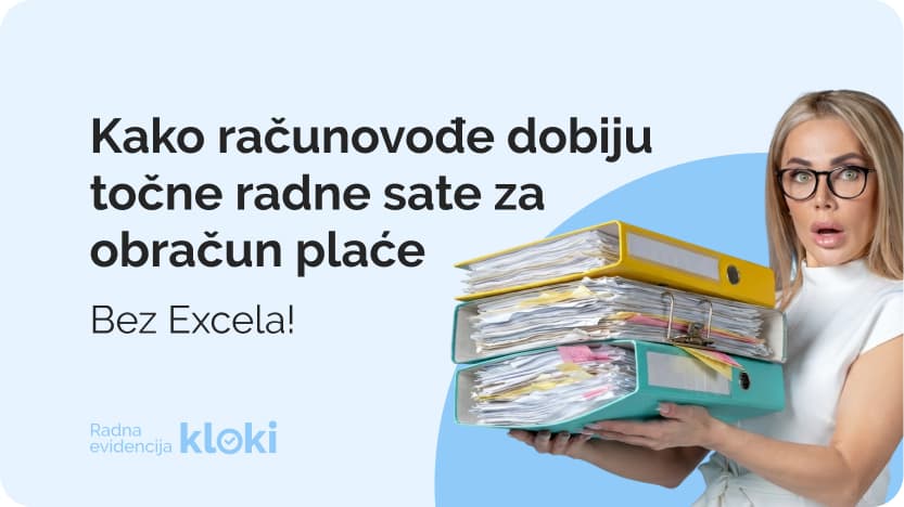 Kako računovođe dobiju točne radne sate za obračun plaće bez Excela