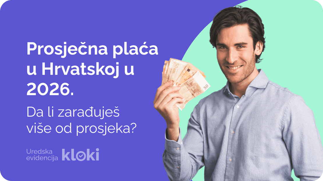 Prosječna plaća u Hrvatskoj u 2026.