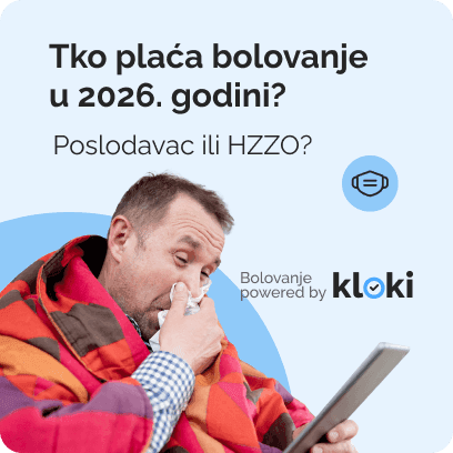 Tko plaća bolovanje u 2026. godini? Poslodavac ili HZZO?