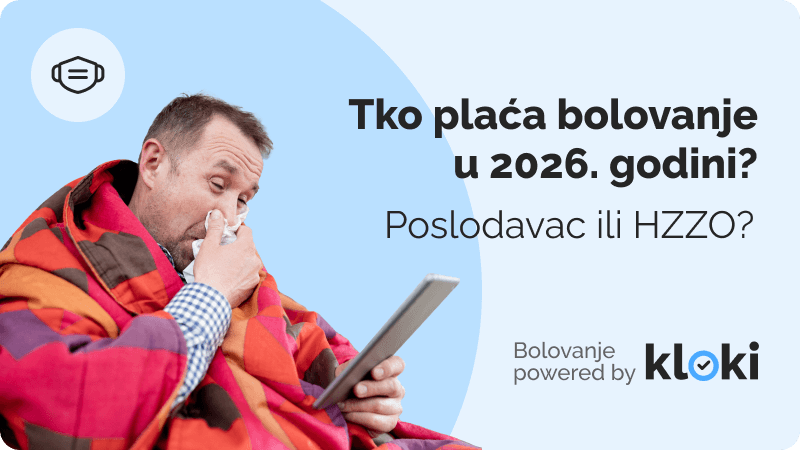 Tko plaća bolovanje u 2026. godini? Poslodavac ili HZZO?